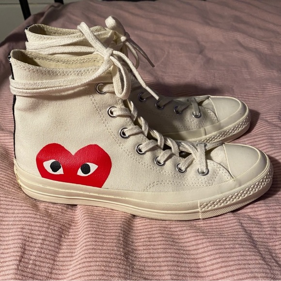 Converse Chuck Taylor Hidden Heart X Comme Des Garcons Play - Picture 2 of 11
